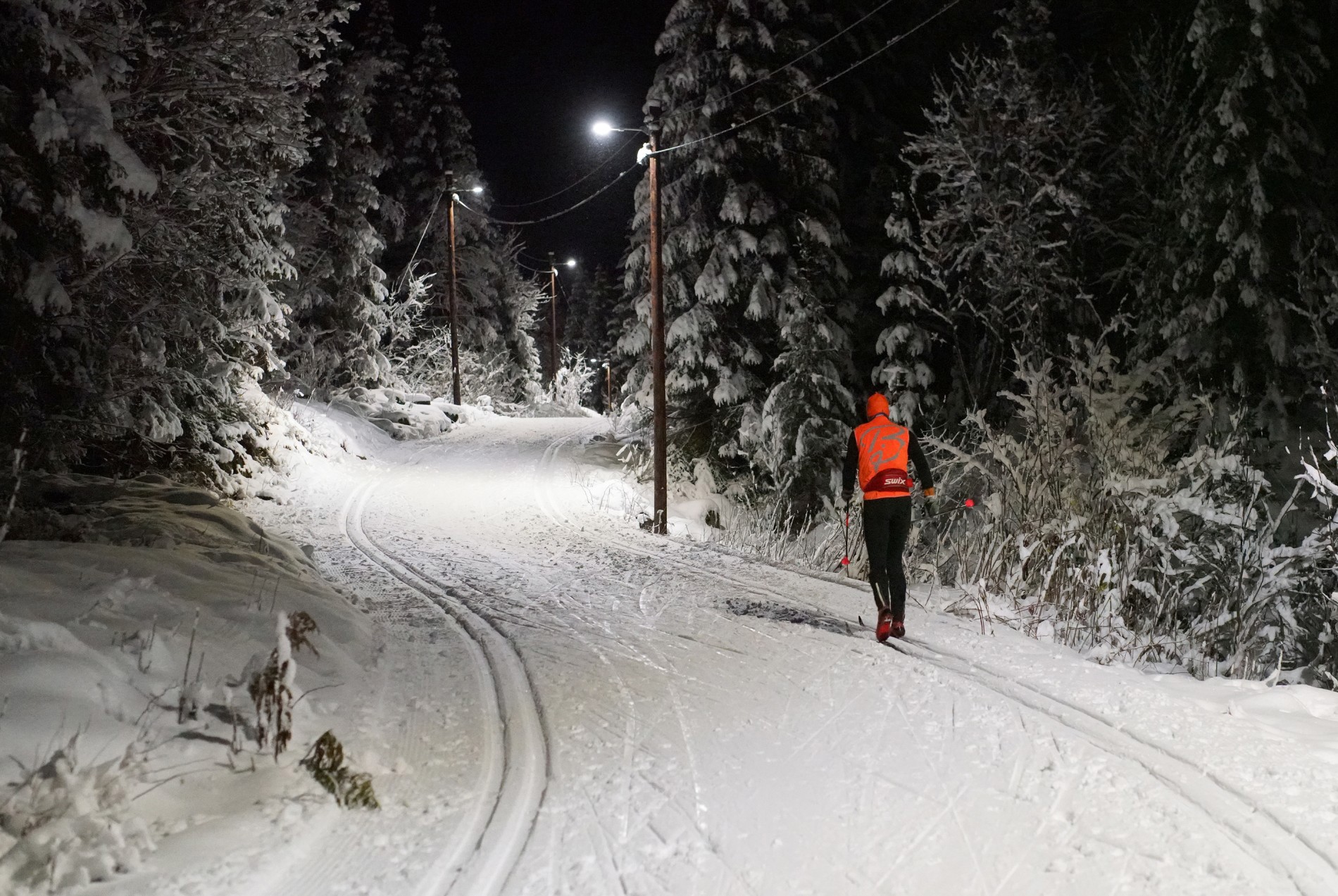 Veldig gode forhold fra Sollihøgda