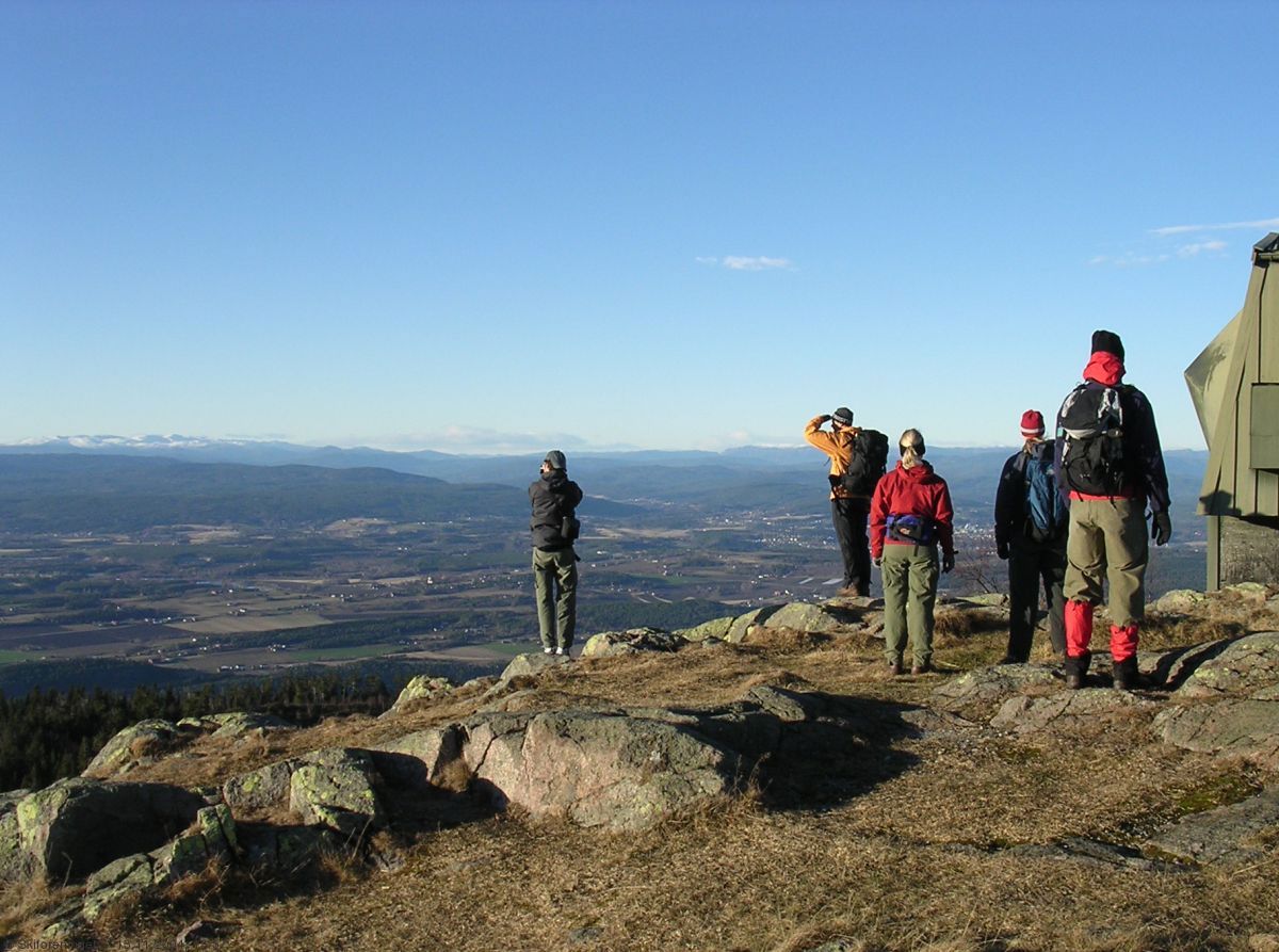 Vinter i sikte fra Gyrihaugen