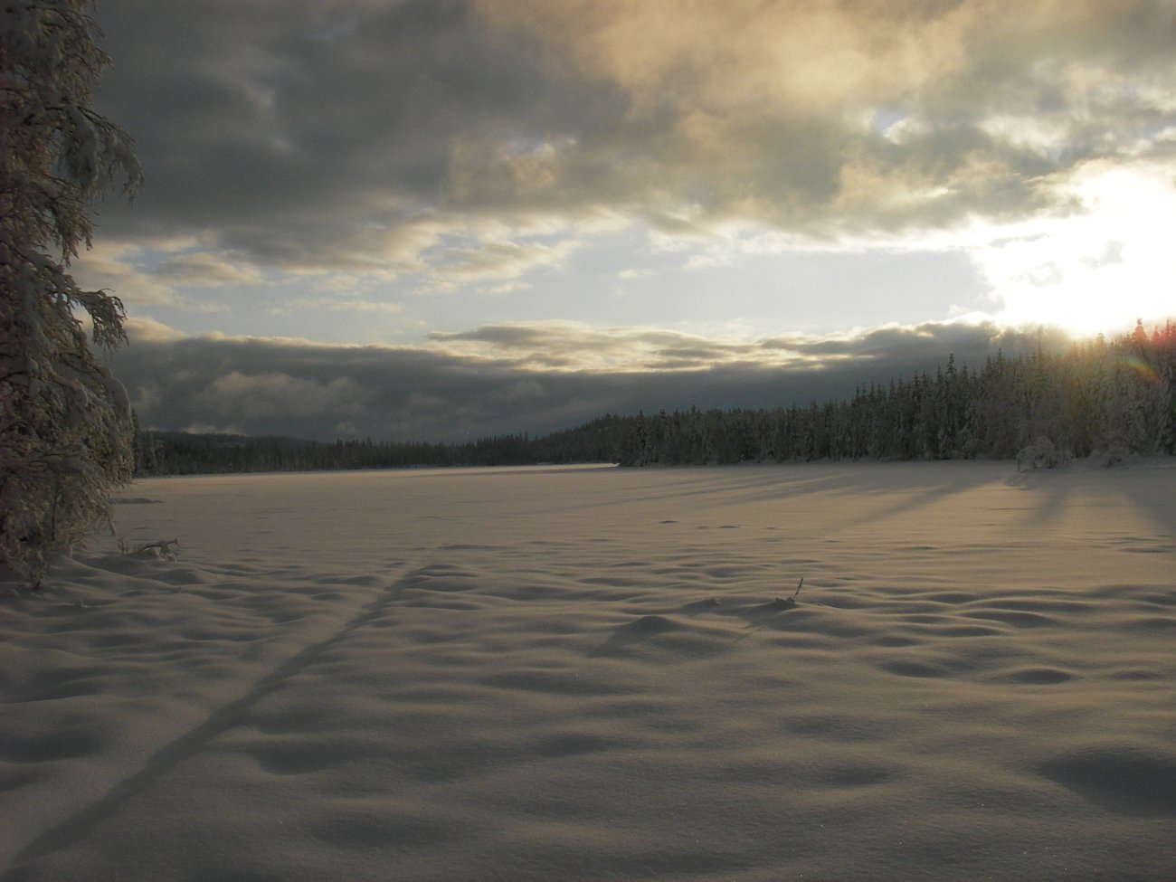 Vinteren er kommet til Ølja