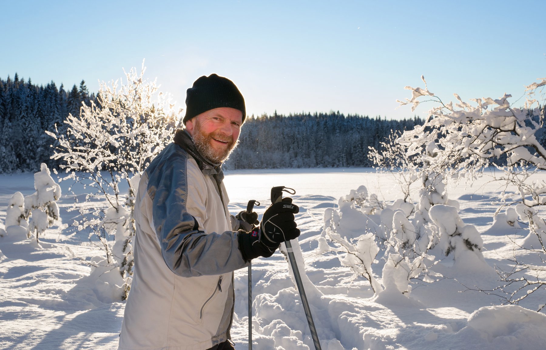 Vintereventyr ved Hvitsteinvann
