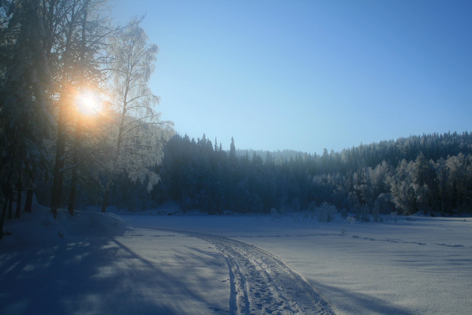 Vinterstemning i Østmarka