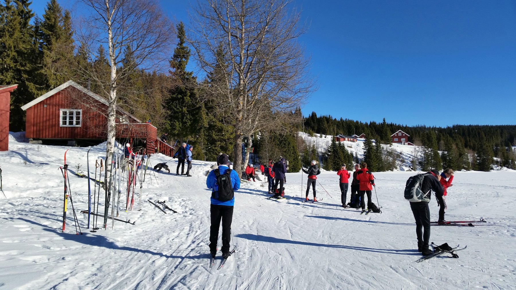 VM-fri sone på Sandvikshytta
