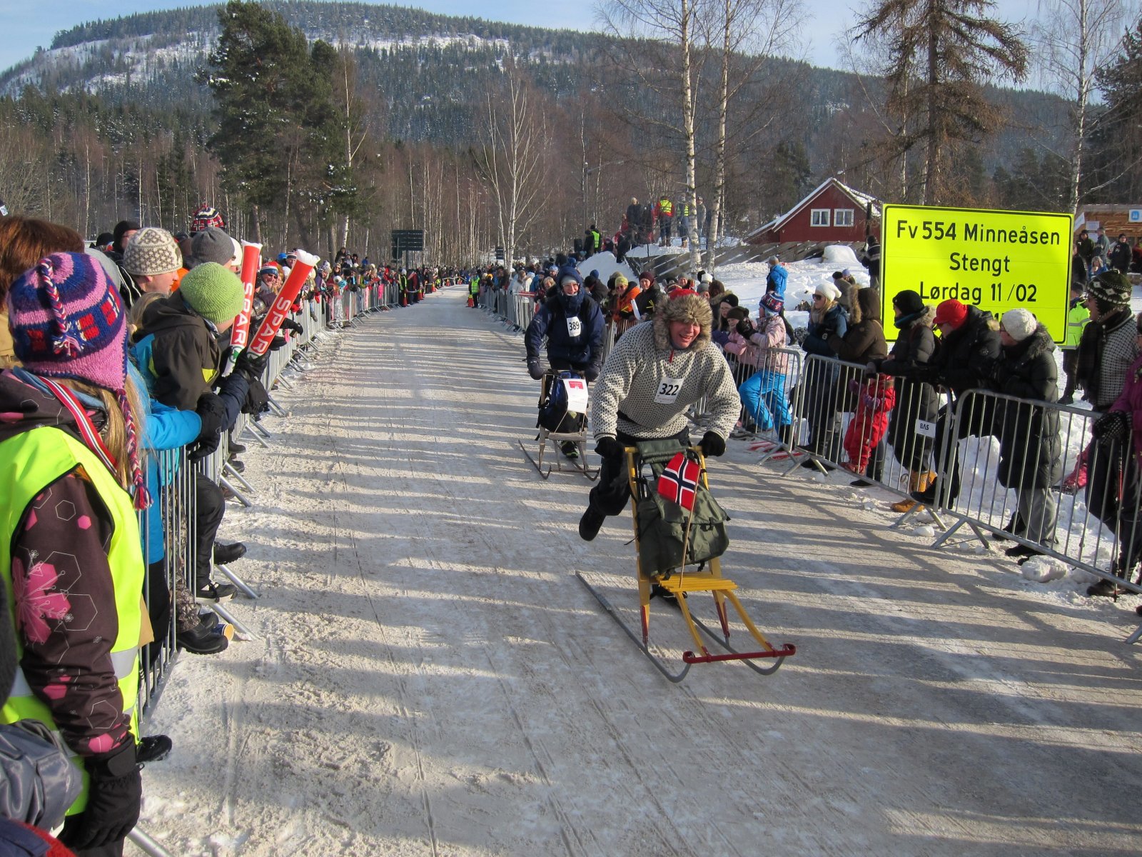 VM-stemning i Hurdal