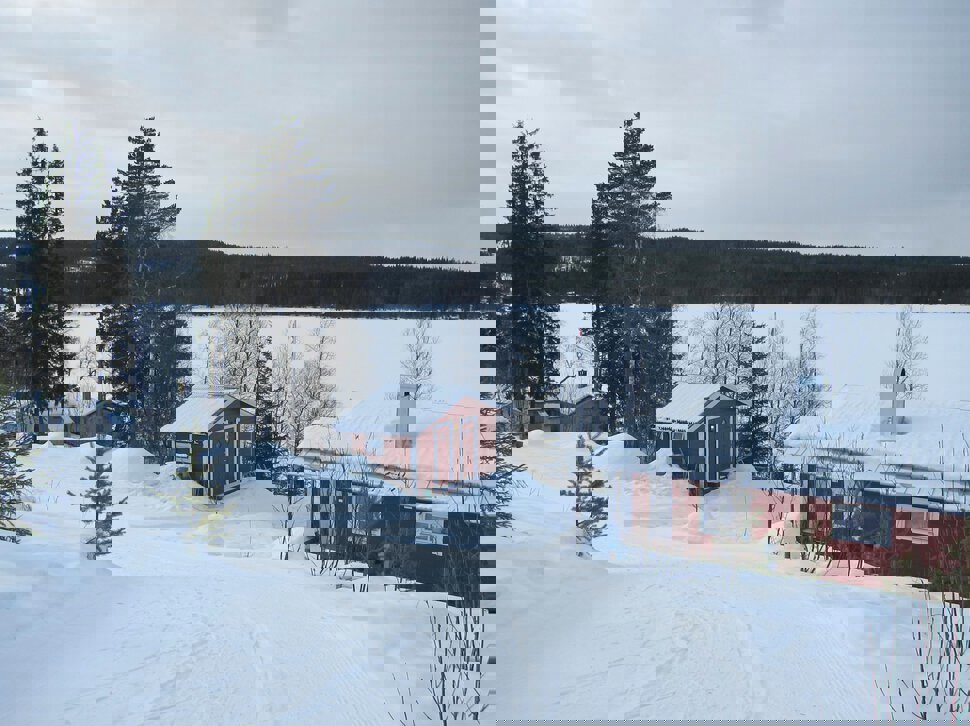 Hytter ved Skumsjøen