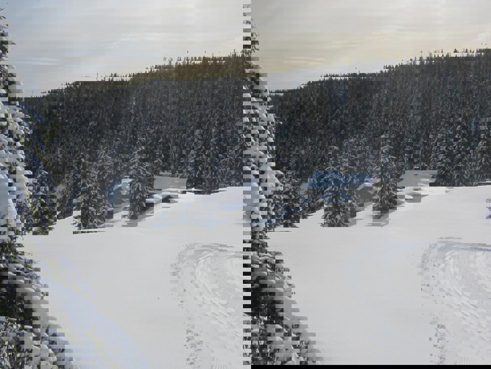 Vinterdag ved Startjernsætra