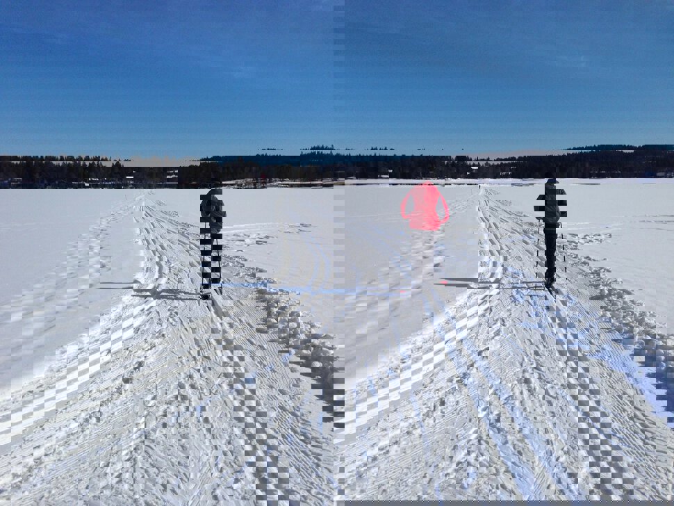 Strake veien over Skumsjøen